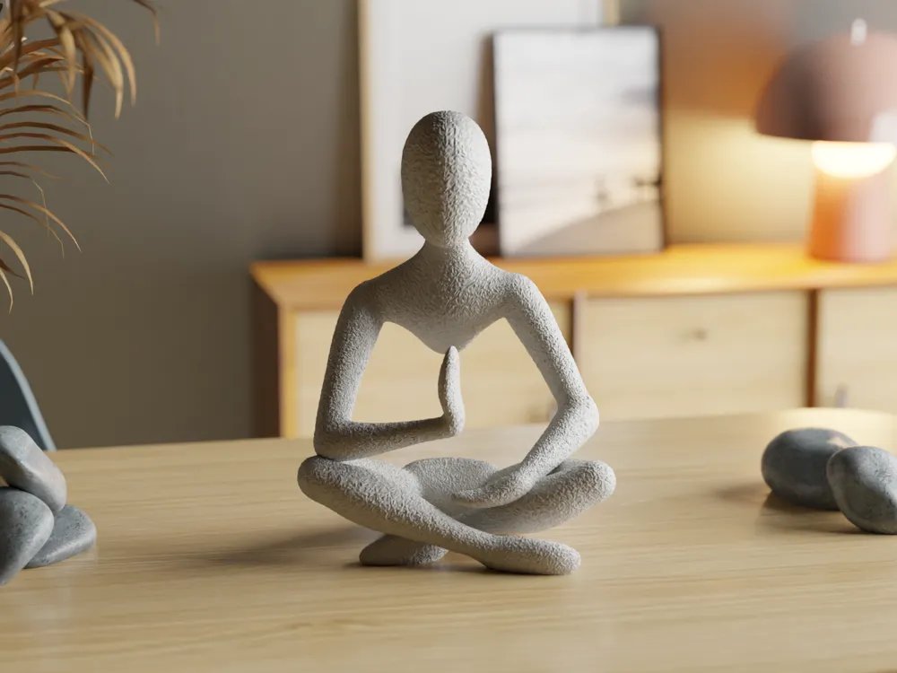 Meditation Sculpture in MidAir