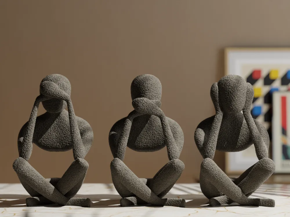 see no evil, hear no evil, speak no evil